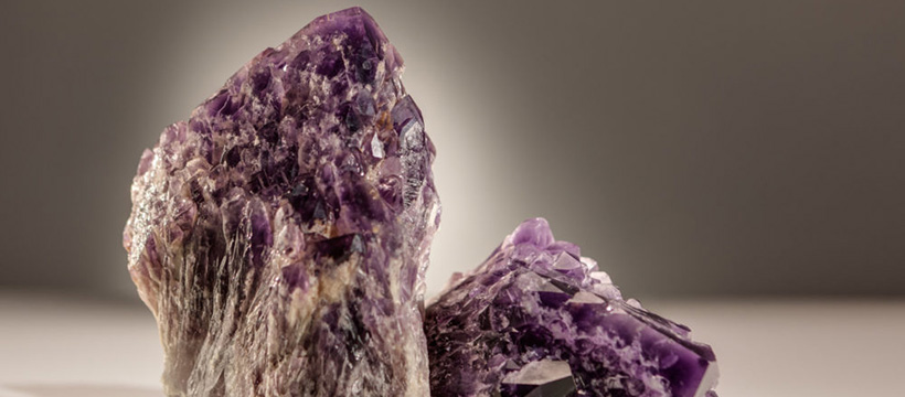 purple crystal sculptor Dorit Schwartz blog