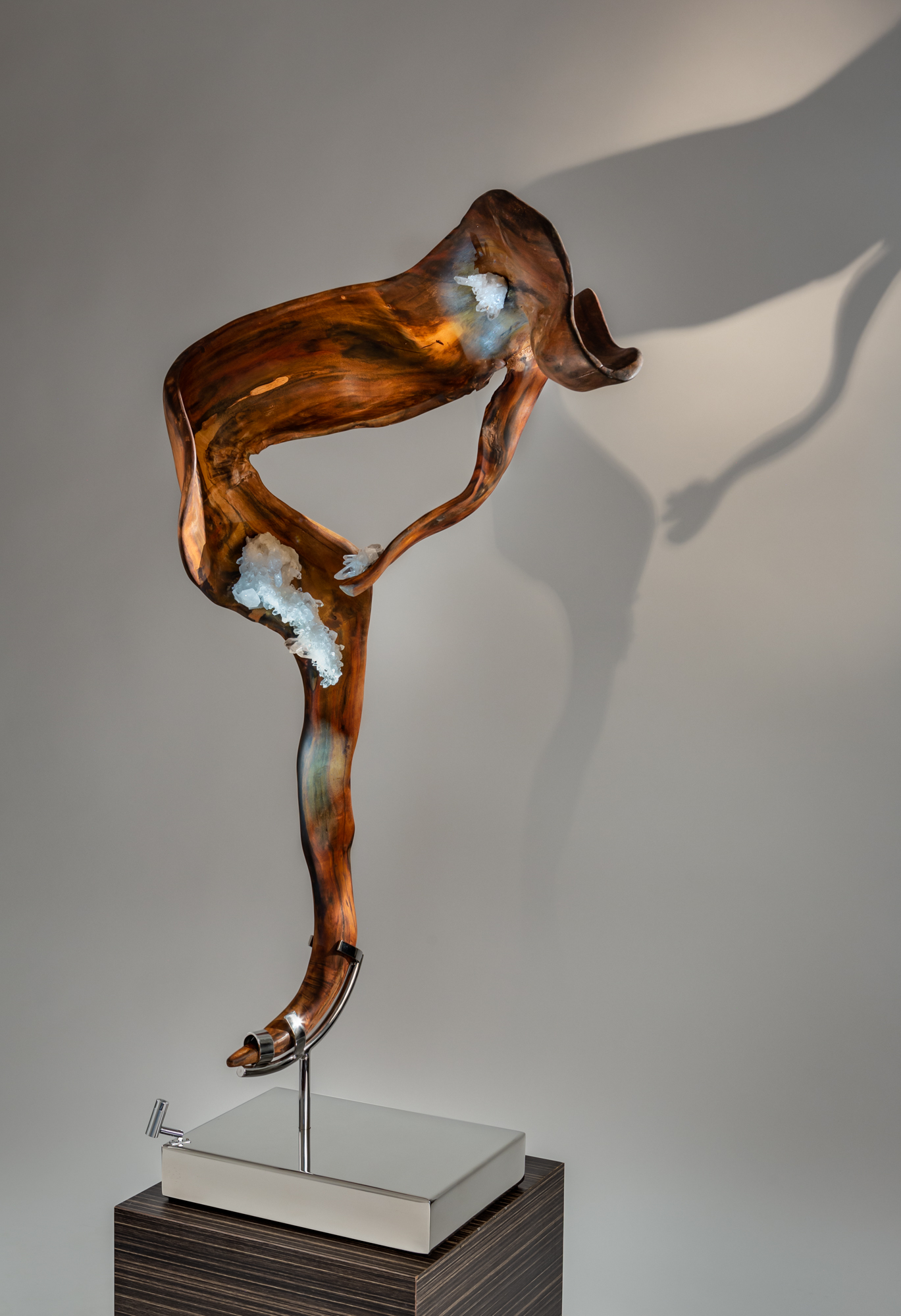 Sheltered Love by sculptor Dorit Schwartz (52x28x16 inches)