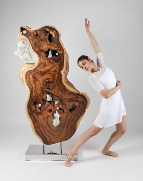 SACRED ROOTS with DANCER - Dorit Schwartz sculptor